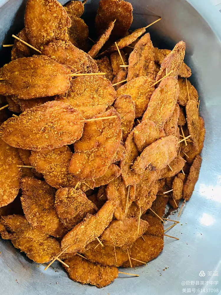 巨野县英才中学第六大周食谱